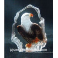 2015 hot sale Cheap crystal iceberg for decoration eagle crystal image